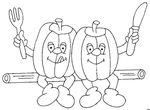 coloriage gratuit Halloween