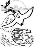 coloriage gratuit Halloween