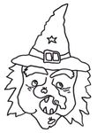 coloriage gratuit enfant Halloween
