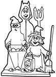 coloriage gratuit enfant Halloween