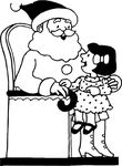 coloriage gratuit enfant Noel