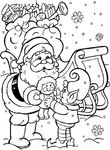 coloriage gratuit Noel