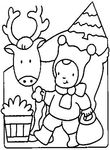 coloriage gratuit Noel