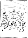 coloriage gratuit Noel