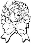 coloriage gratuit enfant Noel