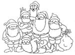 coloriage gratuit Noel