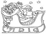 coloriage gratuit enfant Noel