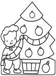 coloriage gratuit Noel