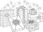 coloriage gratuit Noel