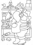 coloriage gratuit enfant Noel