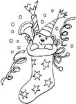 coloriage gratuit enfant Noel