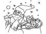 coloriage gratuit Noel