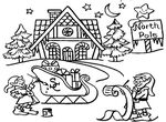 coloriage gratuit Noel