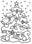 coloriage gratuit Noel