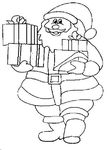 coloriage gratuit enfant Noel