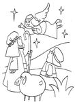 coloriage gratuit enfant Noel