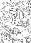 coloriage gratuit enfant Paques