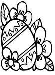 coloriage gratuit enfant Paques