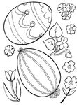 coloriage gratuit Paques