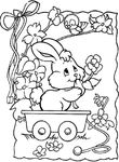 coloriage gratuit Paques