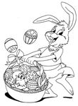 coloriage gratuit Paques