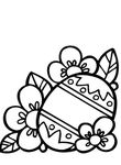 coloriage gratuit Paques