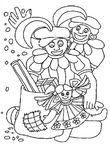 coloriage gratuit Saint Nicolas