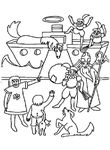 coloriage gratuit enfant Saint Nicolas