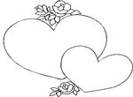 coloriage gratuit St Valentin