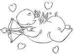 coloriage gratuit St Valentin