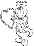 coloriage gratuit St Valentin