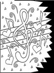 coloriage gratuit enfant St Valentin