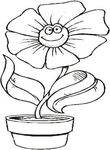 coloriage gratuit Fleurs