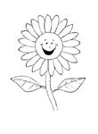 coloriage gratuit Fleurs