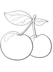 coloriage gratuit Fruits Legumes