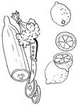 coloriage gratuit Fruits Legumes