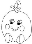 coloriage gratuit Fruits Legumes