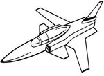 coloriage gratuit Avions