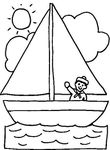 coloriage gratuit Bateaux