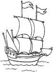 coloriage gratuit enfant Bateaux