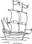 coloriage gratuit enfant Bateaux