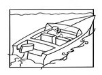 coloriage gratuit enfant Bateaux