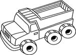 coloriage gratuit enfant Camions