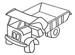 coloriage gratuit Camions