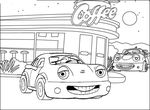 coloriage gratuit Voitures