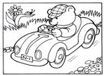 coloriage gratuit enfant Voitures