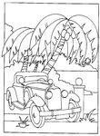 coloriage gratuit enfant Voitures