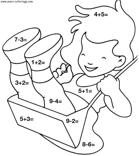 carte invitation Calculs