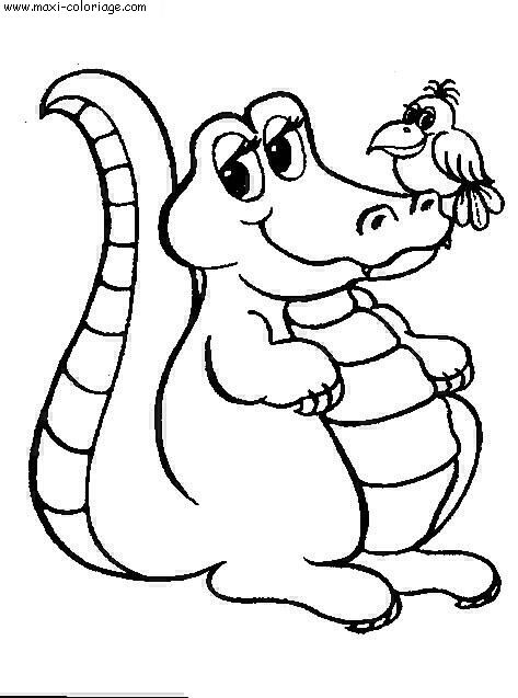 carte invitation Crocodiles