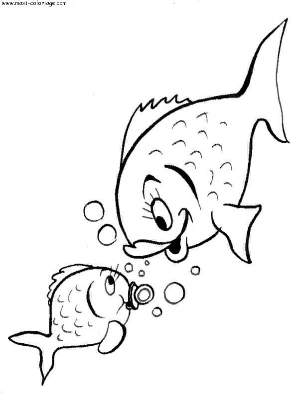 carte invitation Poissons